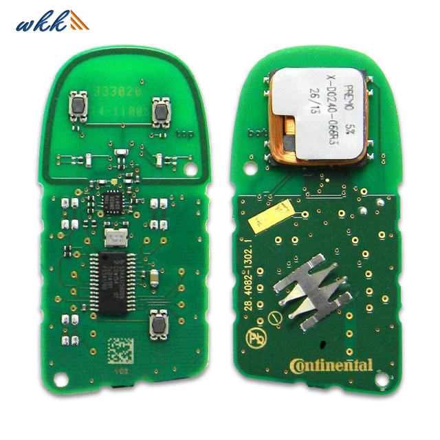 2+1 Tasten 68143502AB 433 MHz Smart Remote Key für 2014–2020 Jeep Grand Cherokee